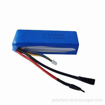 High-rate Battery, 12.6V Maximum Charge Voltage